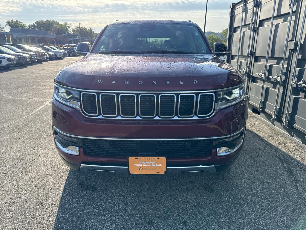 Certified 2023 Jeep Wagoneer Series III with VIN 1C4SJVDP5PS573680 for sale in Winona, Minnesota