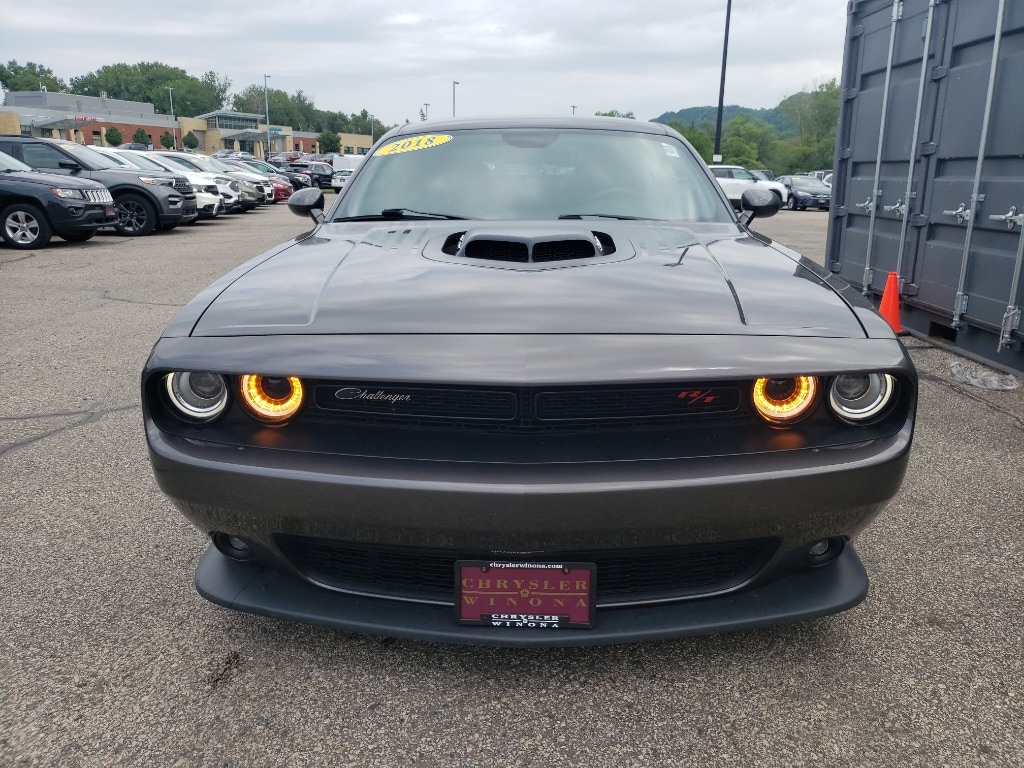 Used 2018 Dodge Challenger Scat Pack with VIN 2C3CDZFJ2JH252503 for sale in Winona, Minnesota