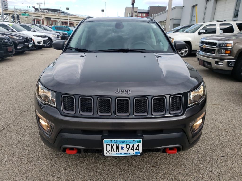 Used 2019 Jeep Compass Trailhawk with VIN 3C4NJDDB5KT668243 for sale in Winona, Minnesota