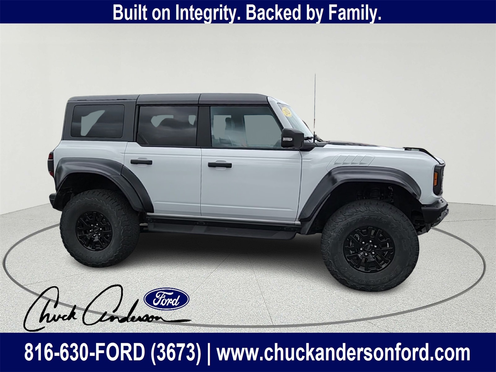 Used 2023 Ford Bronco 4-Door Raptor with VIN 1FMEE5JR0PLB90842 for sale in Kansas City