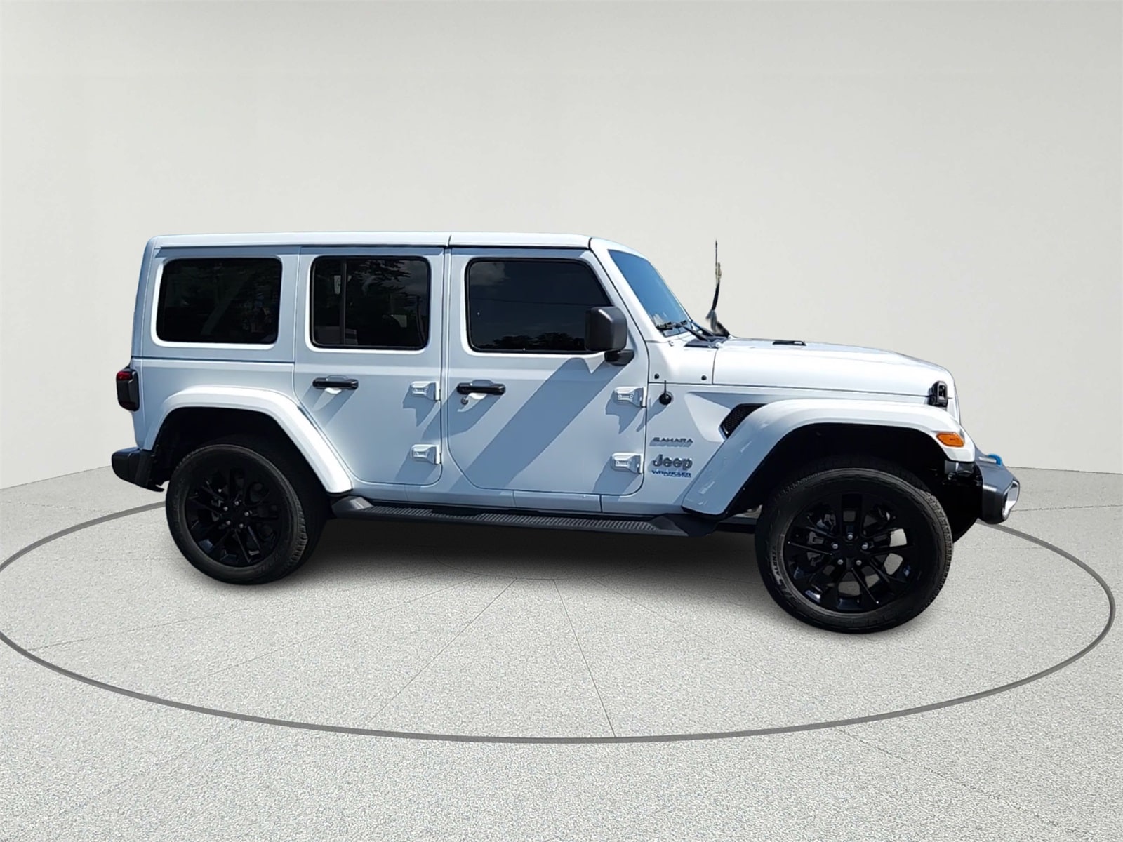 Used 2022 Jeep Wrangler Unlimited Sahara 4XE with VIN 1C4JJXP66NW187432 for sale in Kansas City