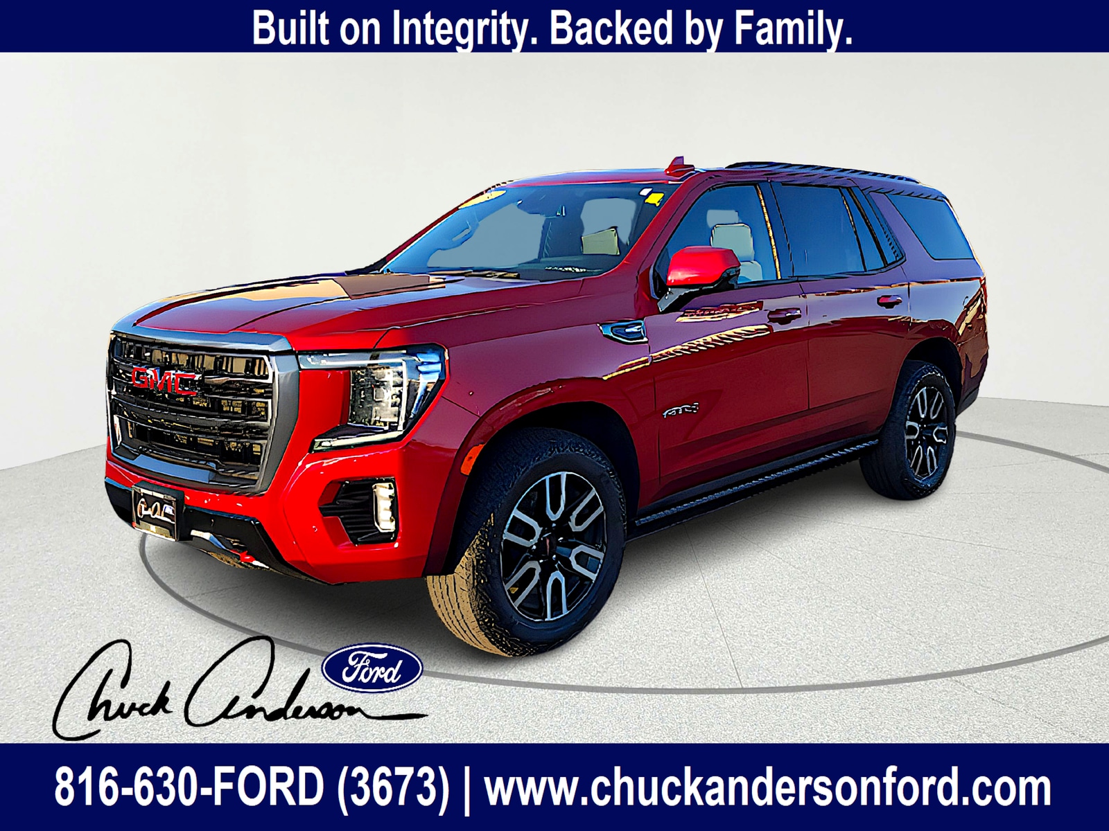 Used 2024 GMC Yukon AT4 with VIN 1GKS2CKD2RR107424 for sale in Kansas City