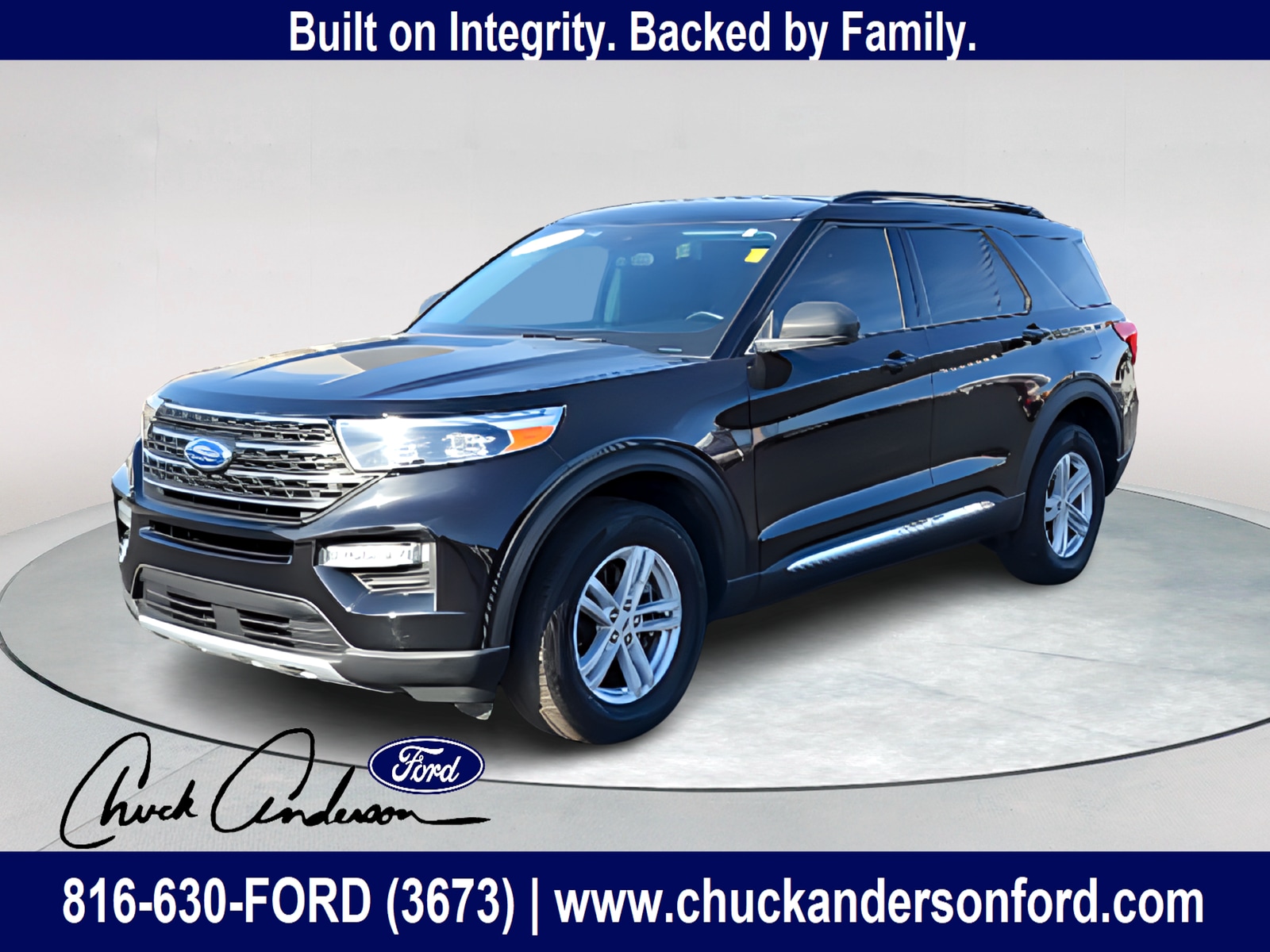 Used 2023 Ford Explorer XLT with VIN 1FMSK8DH9PGB85812 for sale in Kansas City