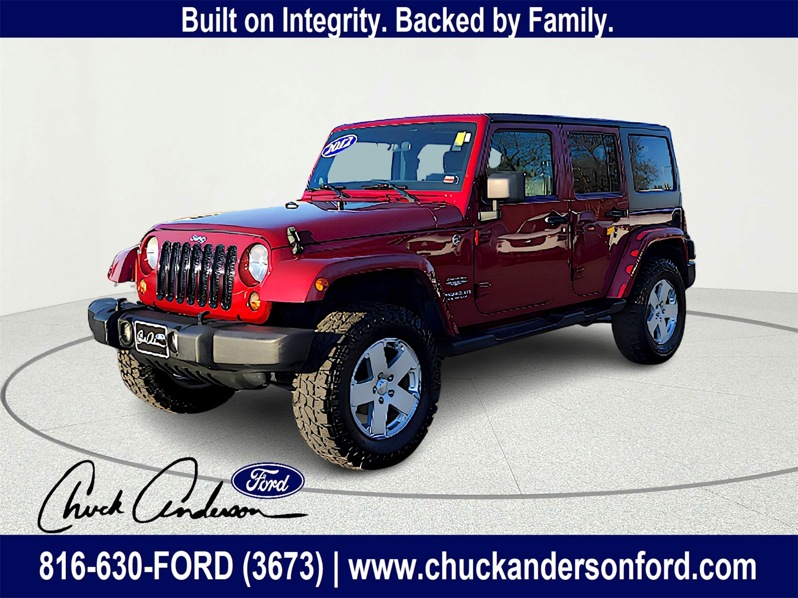 Used 2012 Jeep Wrangler Unlimited Sahara with VIN 1C4HJWEG1CL205838 for sale in Kansas City