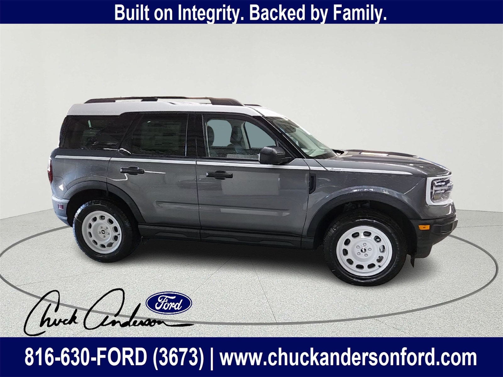 Used 2024 Ford Bronco Sport Heritage with VIN 3FMCR9G67RRF51603 for sale in Kansas City