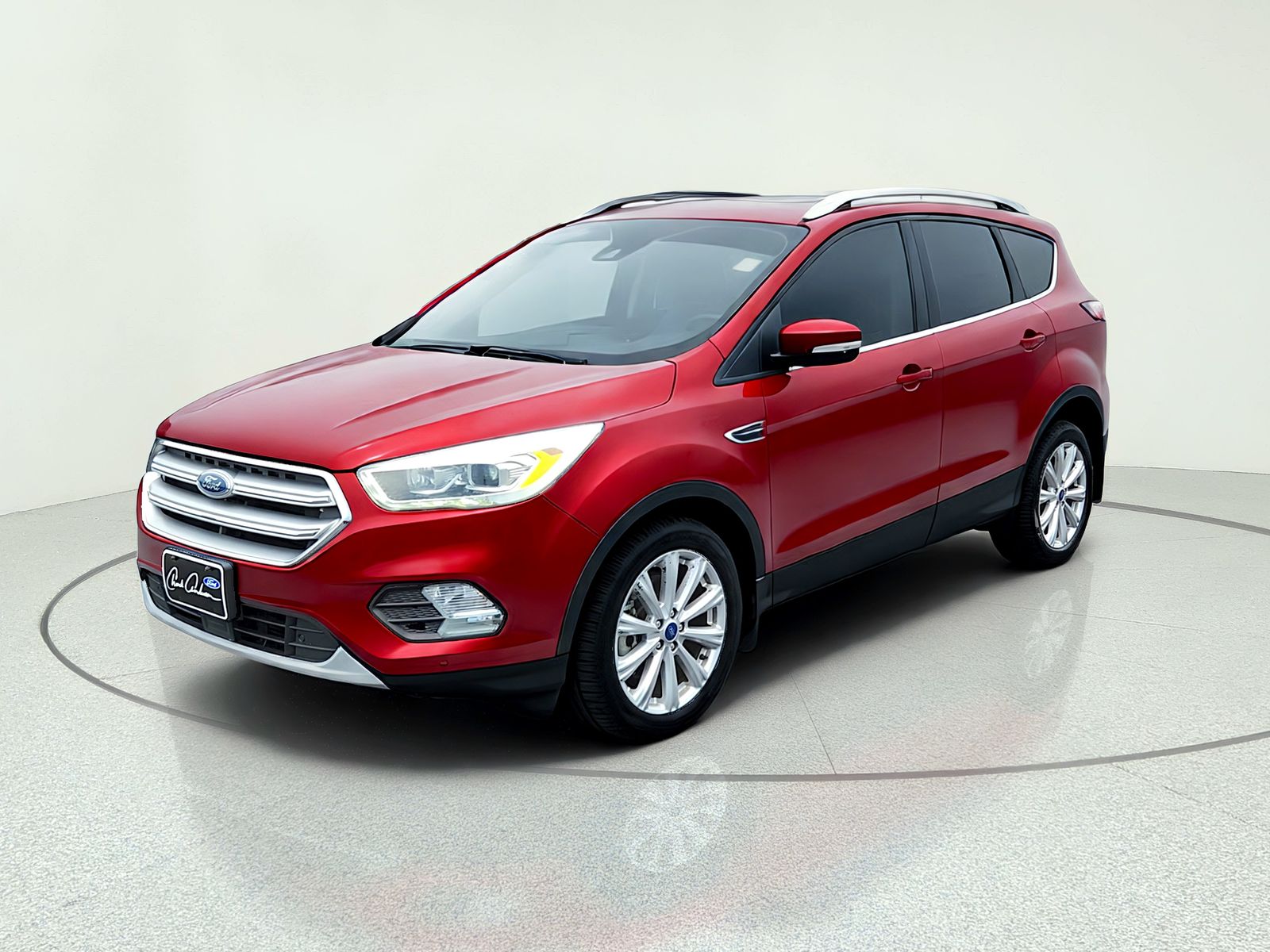 Used 2017 Ford Escape Titanium with VIN 1FMCU9J93HUC49864 for sale in Kansas City