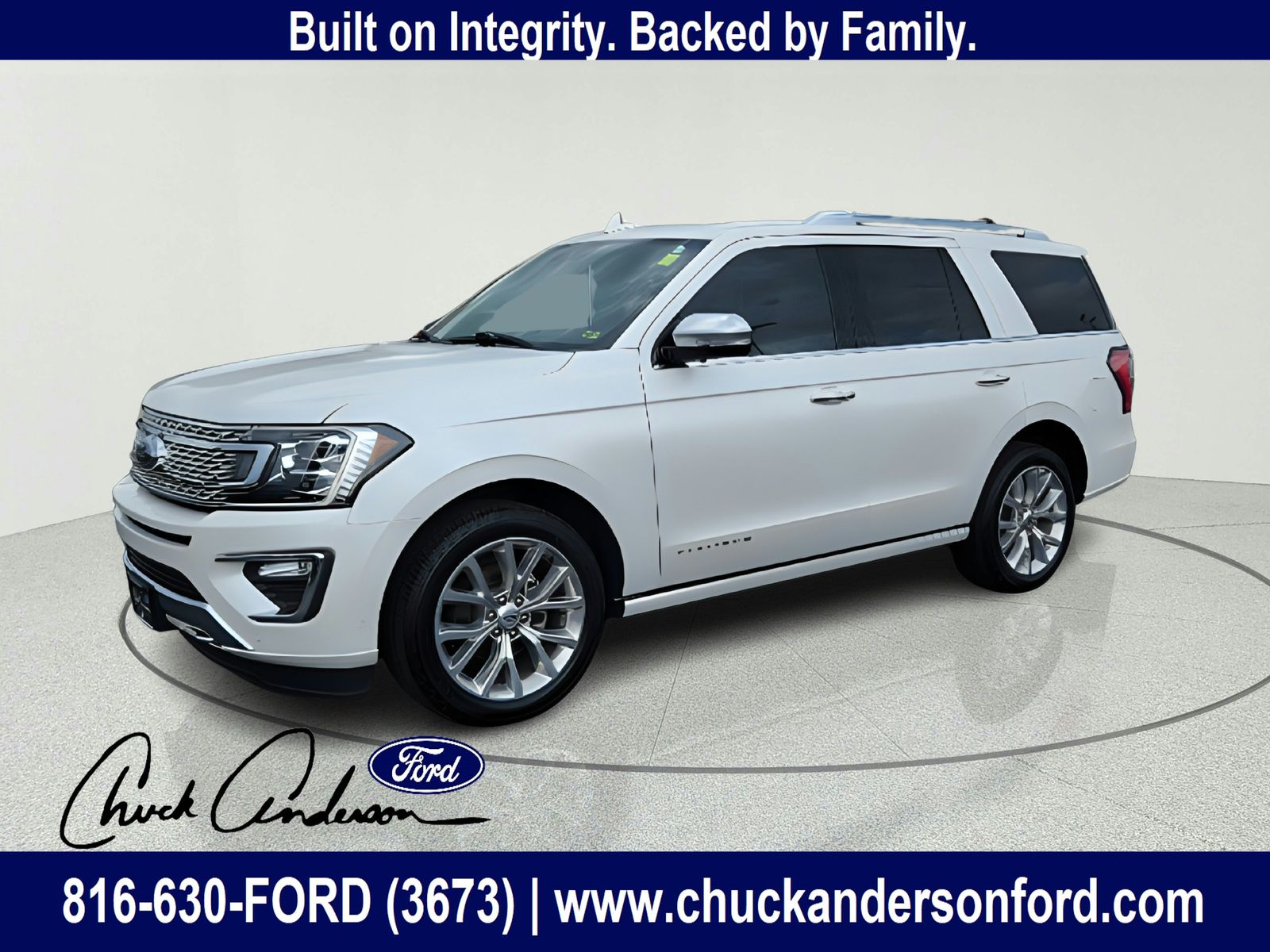 Used 2019 Ford Expedition Platinum with VIN 1FMJU1MTXKEA42356 for sale in Kansas City