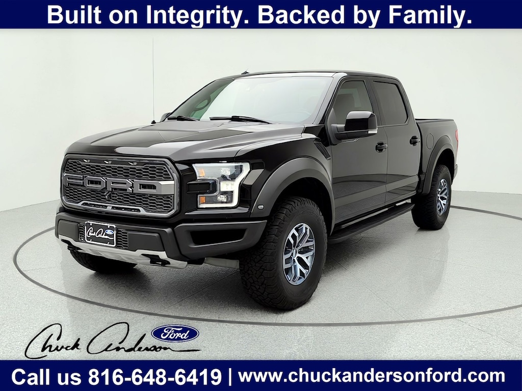 Used 2017 Ford F-150 Raptor Truck SuperCrew Cab
