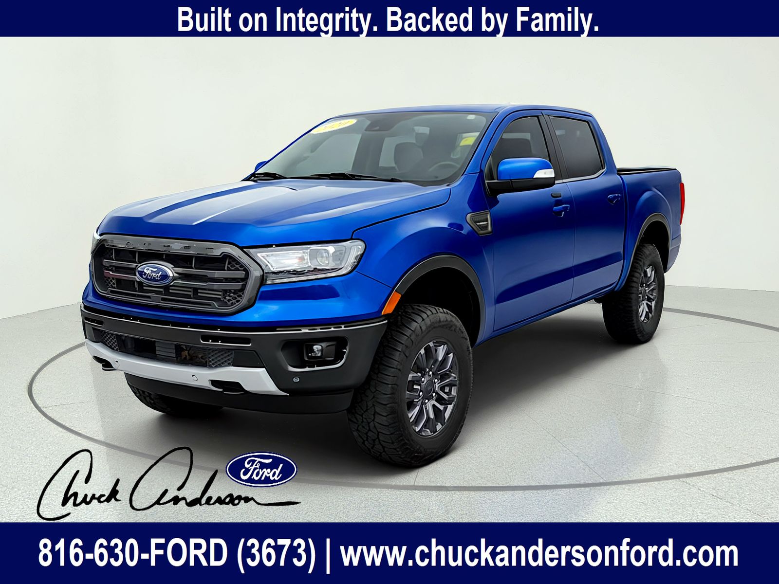 2020 Ford Ranger Lariat 4x4 SuperCrew 5' Box's photo
