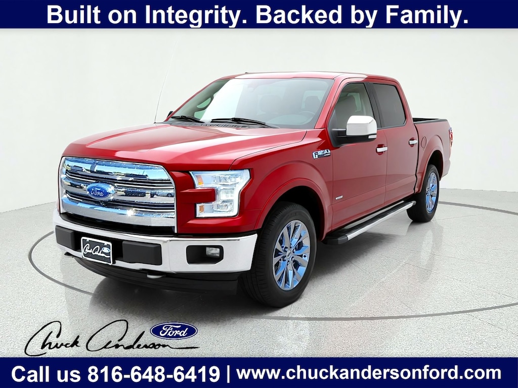 Used 2017 Ford F-150 Lariat Truck SuperCrew Cab