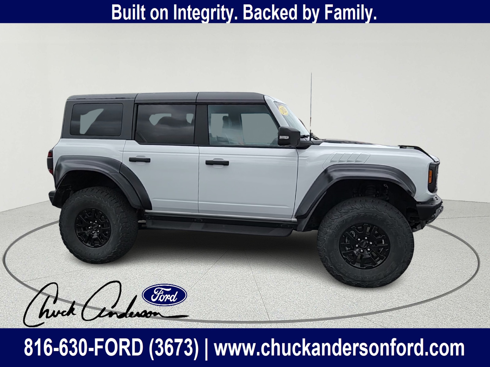 Used 2023 Ford Bronco 4-Door Raptor with VIN 1FMEE5JR0PLB90842 for sale in Kansas City