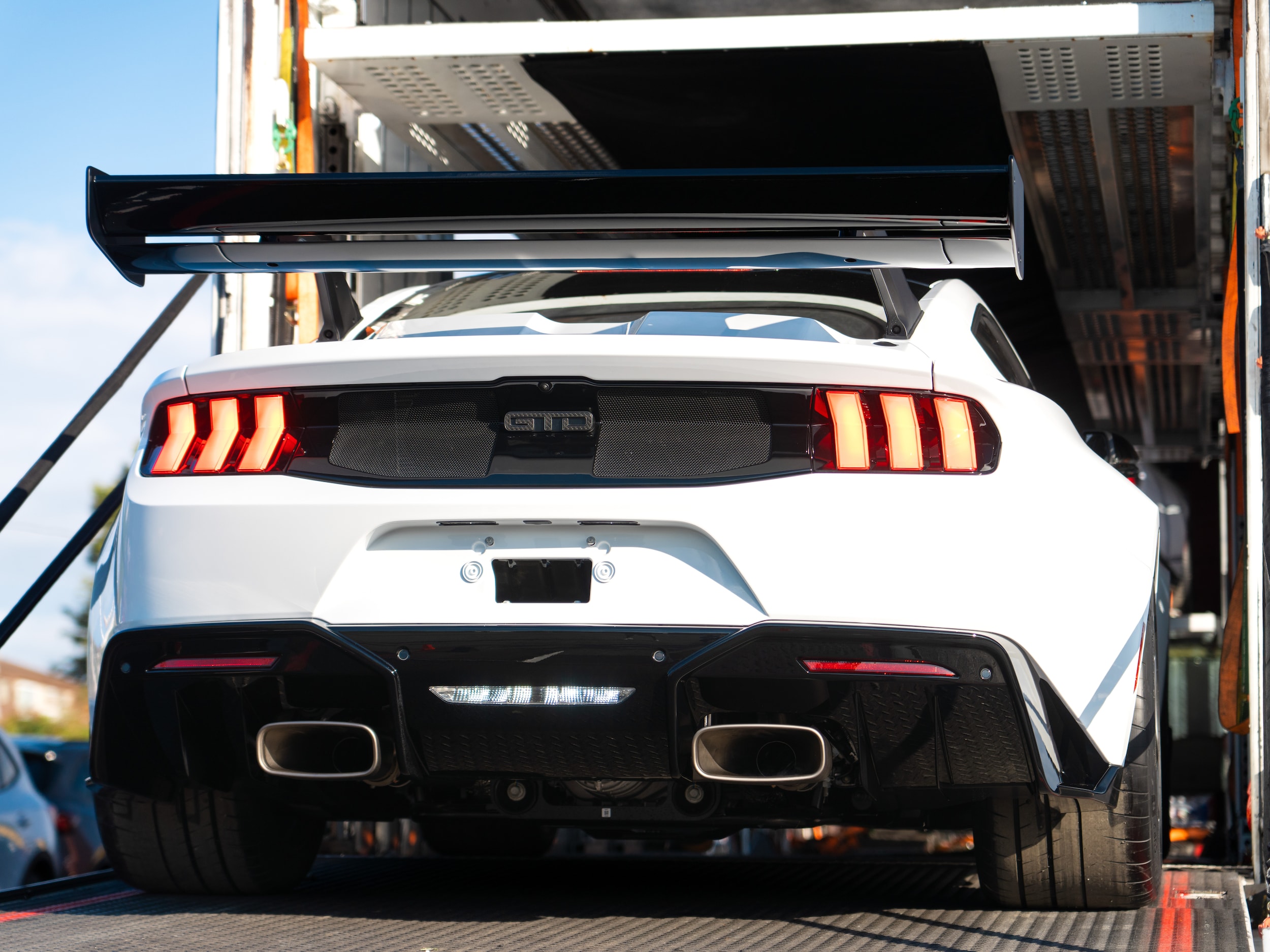Ford Mustang GTD white glove owner handoff