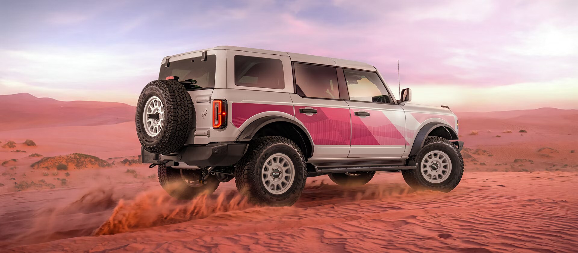 Ford Bronco Desert Rising Edition desert inspired exterior design