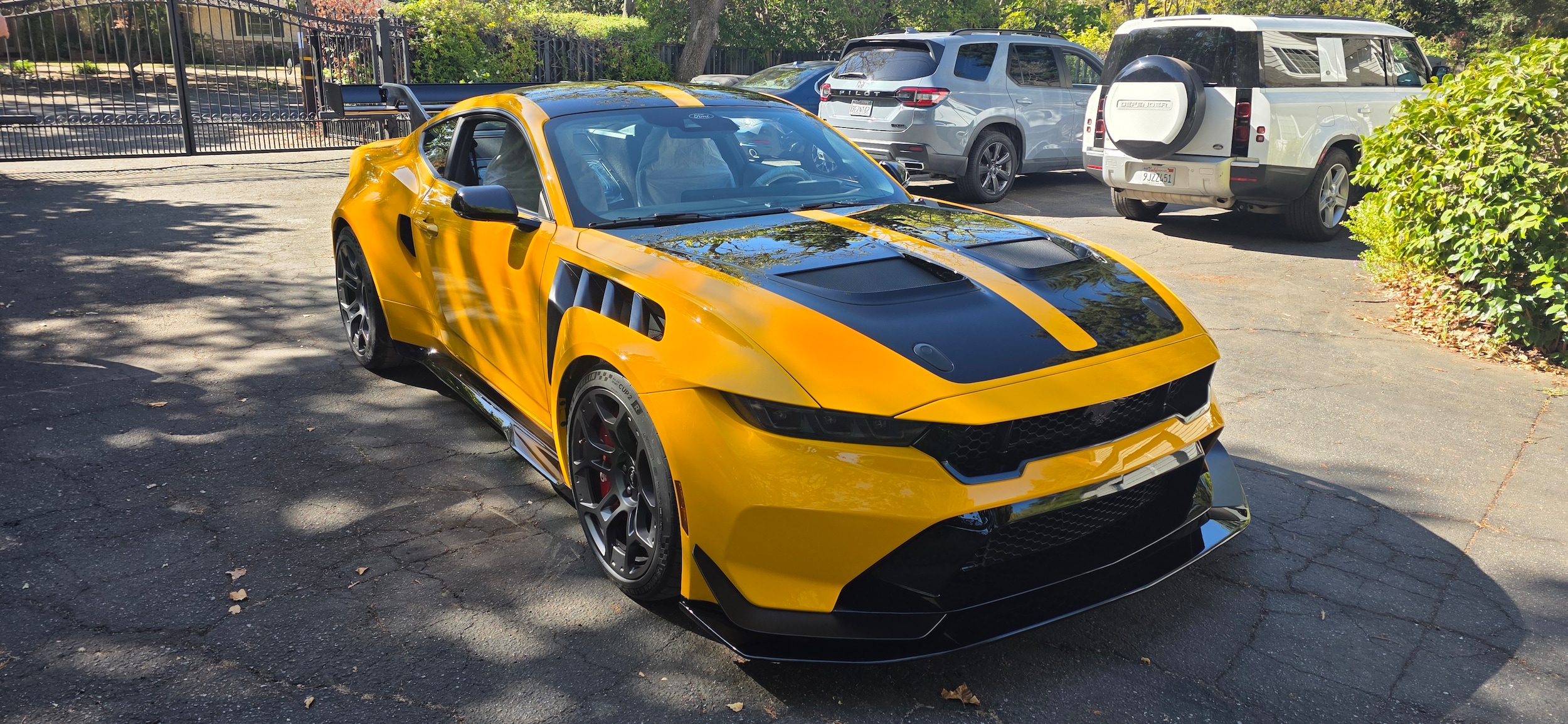 Mustang GTD customer delivery Chuck Anderson Ford