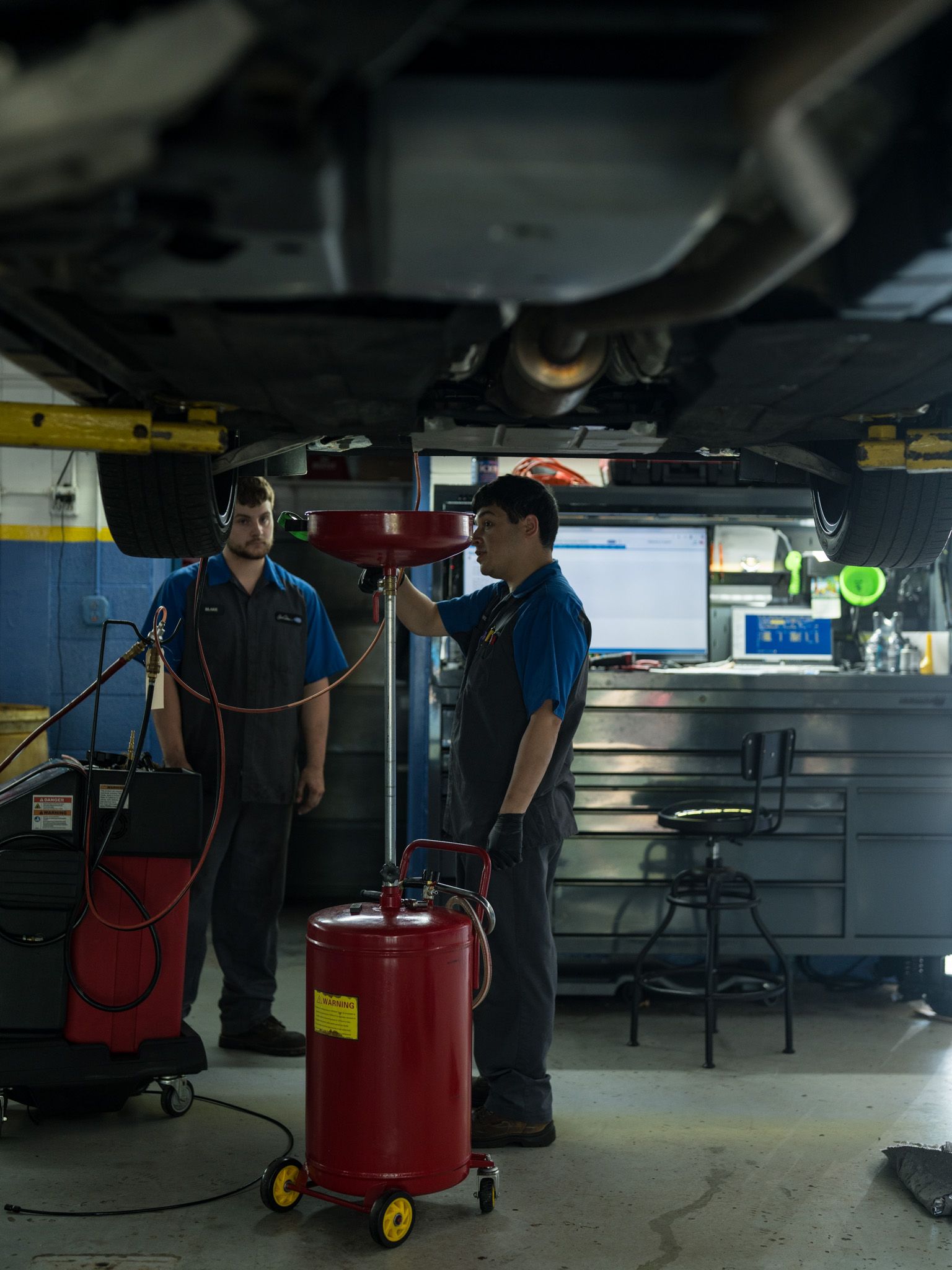 Professional automotive brake inspection and service