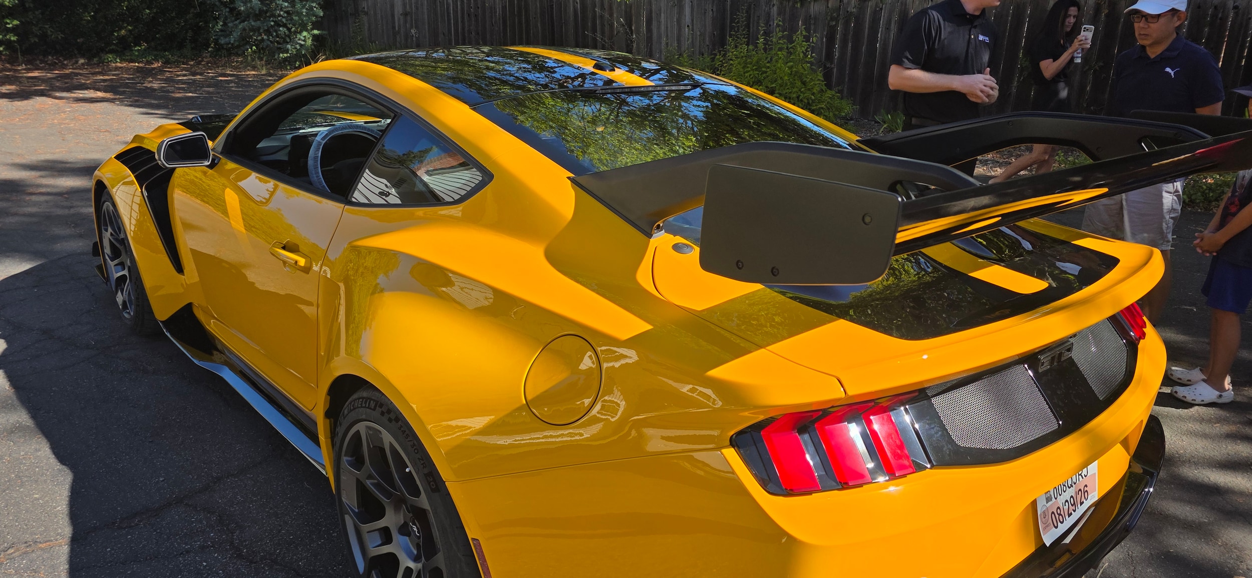 Ford Mustang GTD nationwide white glove delivery by Chuck Anderson Ford