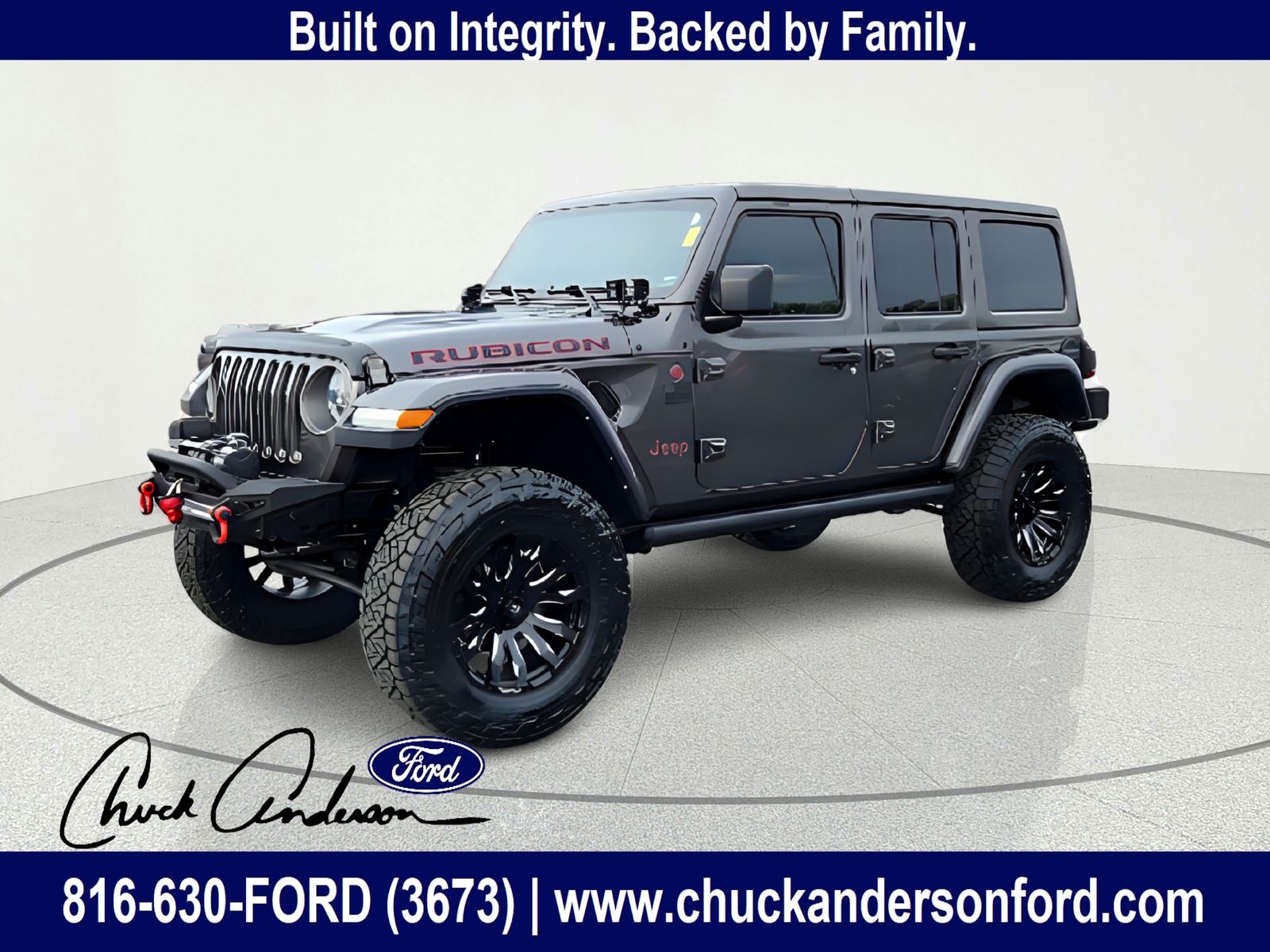 Used 2019 Jeep Wrangler Unlimited Rubicon with VIN 1C4HJXFN2KW520504 for sale in Kansas City