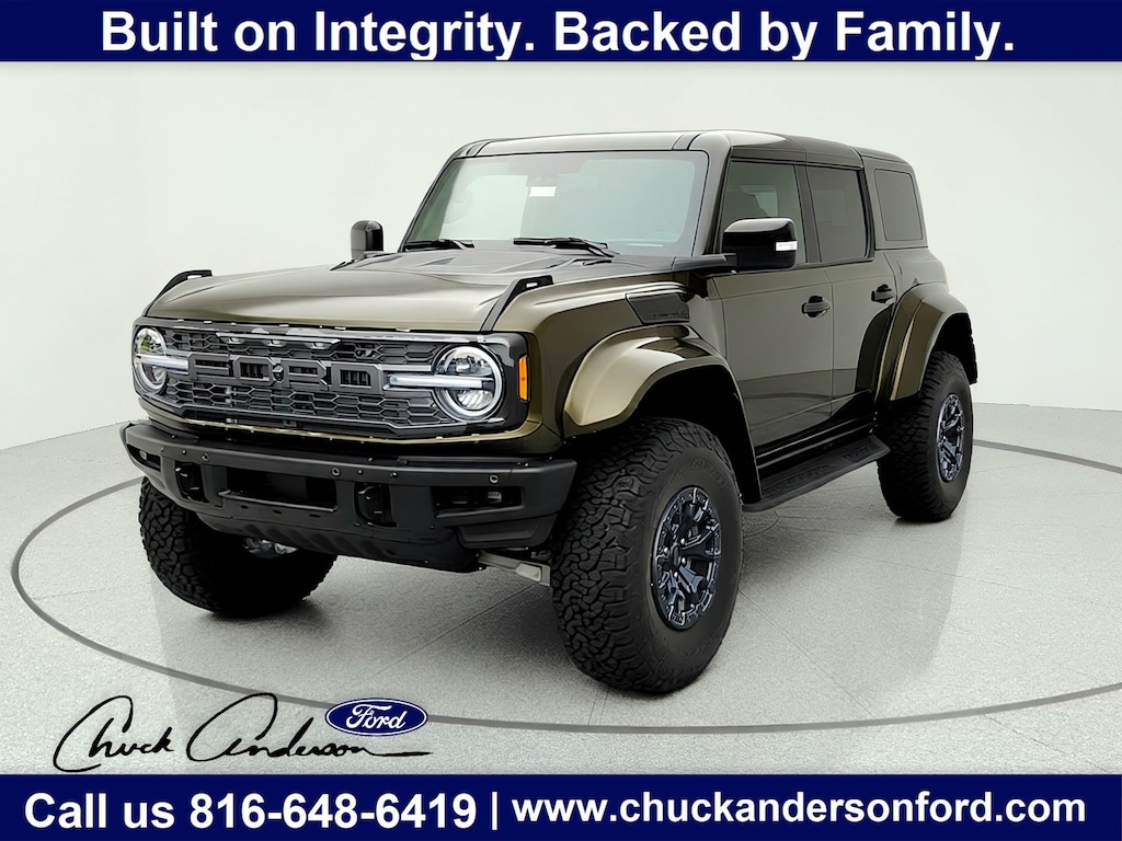 New 2026 Ford Bronco Raptor SUV