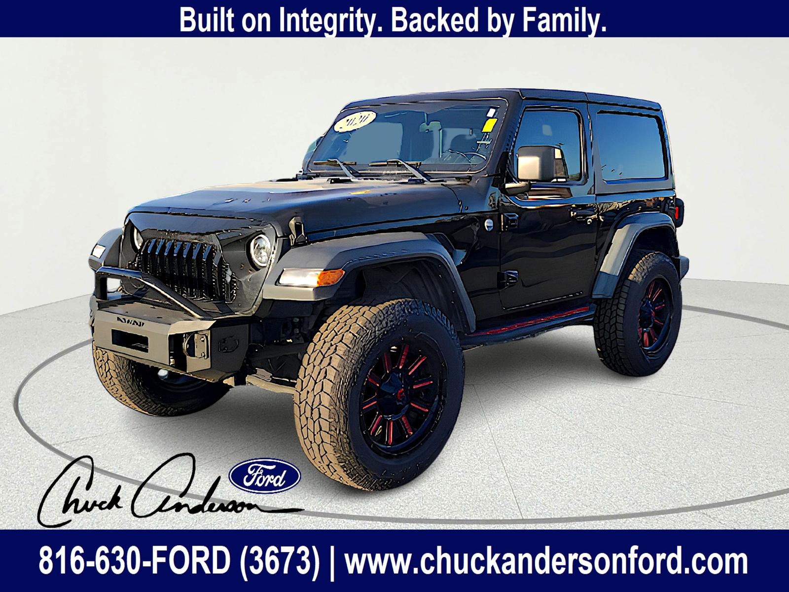 Used 2020 Jeep Wrangler Sport S with VIN 1C4GJXAN1LW227245 for sale in Kansas City