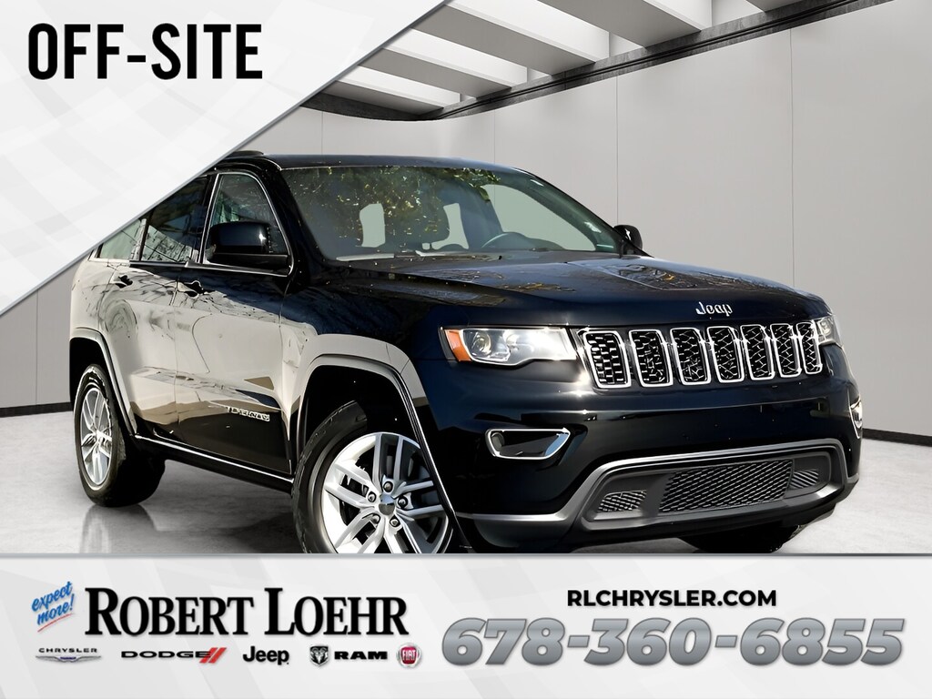 Used 2017 Jeep Grand Cherokee For Sale at Robert Loehr Chrysler Dodge