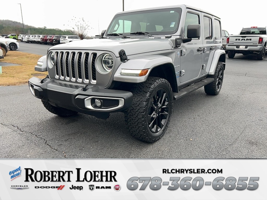 Used 2021 Jeep Wrangler Unlimited Sahara 4xe SUV