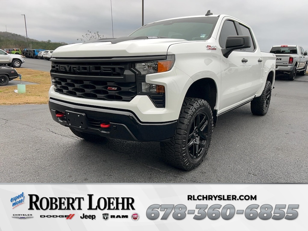 Used 2024 Chevrolet Silverado 1500 Custom Trail Boss Truck