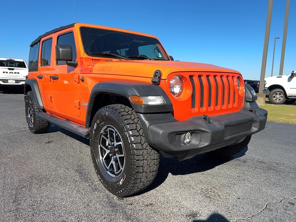 Used 2018 Jeep Wrangler Unlimited Sport SUV