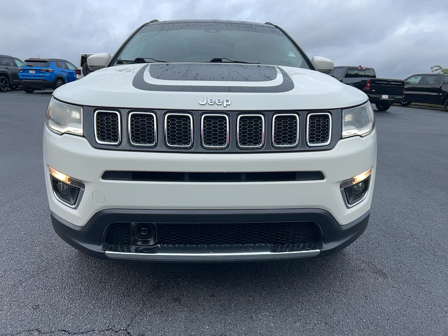 Used 2018 Jeep Compass Limited with VIN 3C4NJDCB7JT148190 for sale in Cartersville, GA