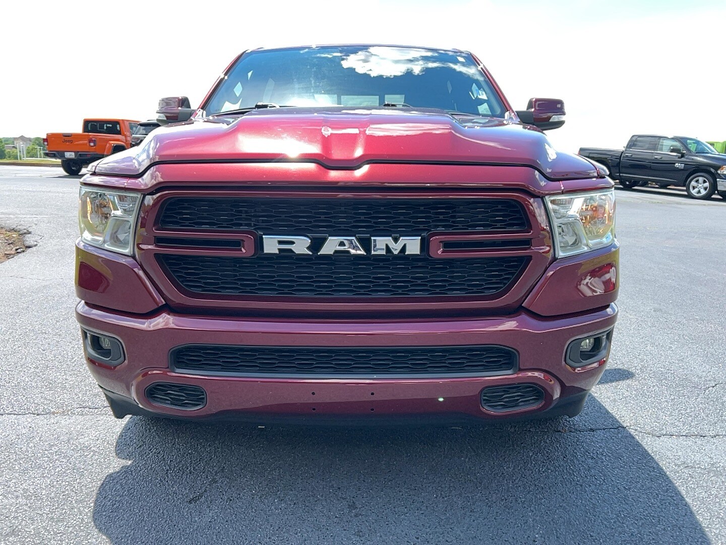 Used 2022 RAM Ram 1500 Pickup Big Horn/Lone Star with VIN 1C6RREFM7NN452520 for sale in Cartersville, GA
