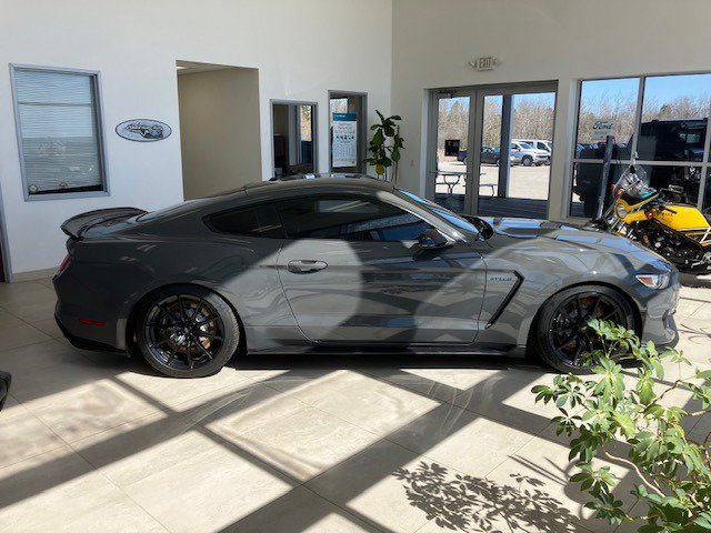 Used 2018 Ford Mustang Shelby GT350 with VIN 1FA6P8JZ4J5503011 for sale in Manistique, MI