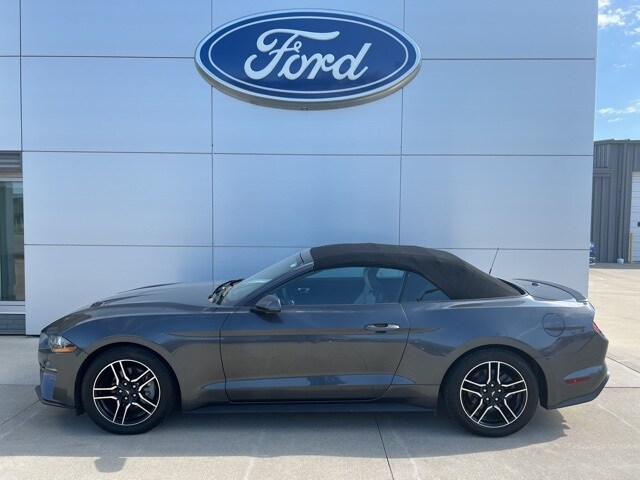 Certified 2020 Ford Mustang EcoBoost Premium with VIN 1FATP8UH2L5105935 for sale in New Ulm, Minnesota