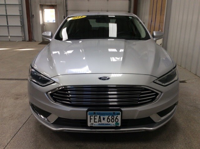 Used 2018 Ford Fusion SE with VIN 3FA6P0T98JR104016 for sale in New Ulm, Minnesota