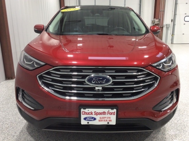 Certified 2021 Ford Edge Titanium with VIN 2FMPK4K97MBA46520 for sale in New Ulm, MN