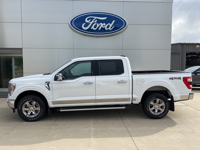 Used 2021 Ford F-150 Lariat with VIN 1FTFW1E82MFA78764 for sale in New Ulm, MN