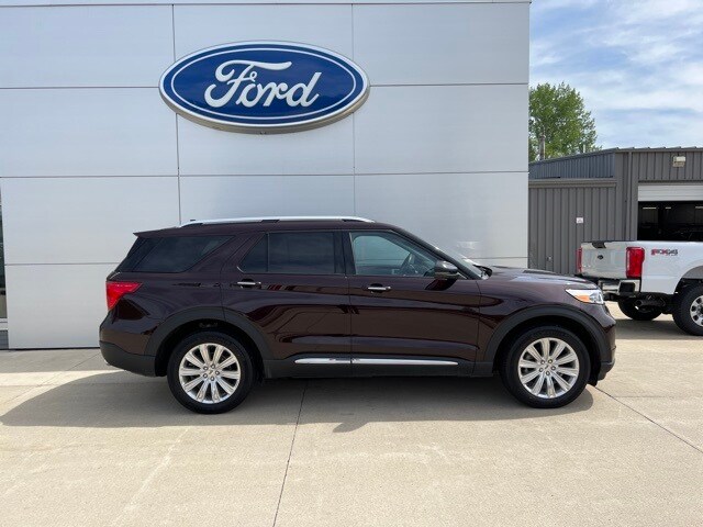 Used 2022 Ford Explorer Limited with VIN 1FMSK8FHXNGC34283 for sale in New Ulm, Minnesota