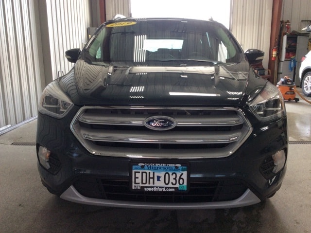 Certified 2019 Ford Escape Titanium with VIN 1FMCU9J97KUB83827 for sale in New Ulm, MN