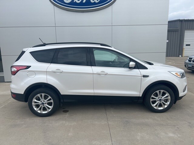 Certified 2018 Ford Escape SEL with VIN 1FMCU9HD2JUA85717 for sale in New Ulm, Minnesota