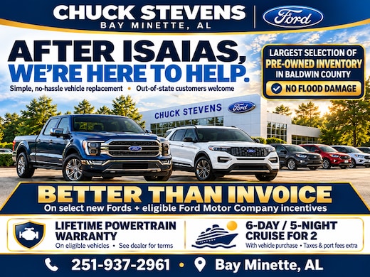 Chuck Stevens Ford | Ford Dealer in Bay Minette, AL