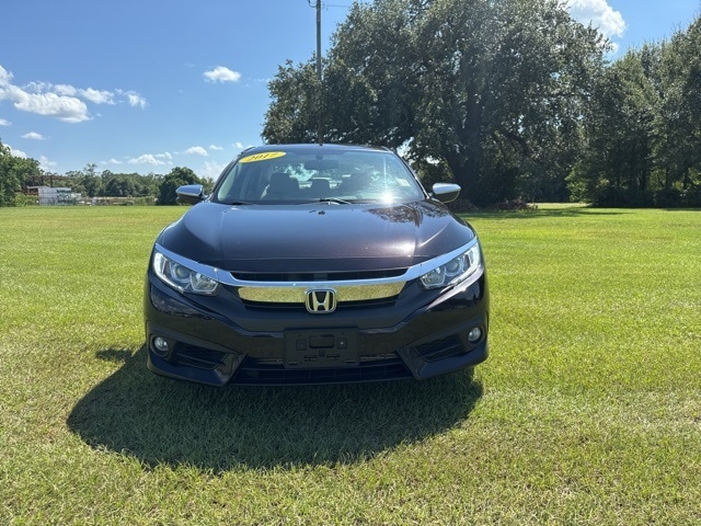 Used 2017 Honda Civic EX-L with VIN 19XFC1F7XHE001297 for sale in Bay Minette, AL