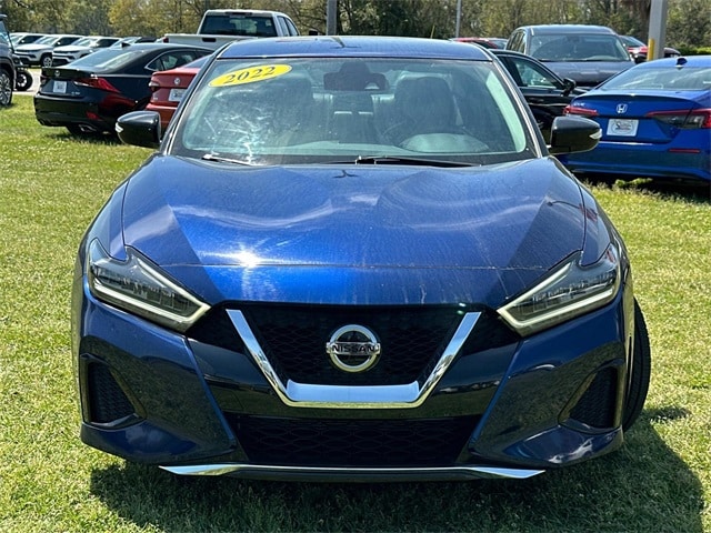 Used 2022 Nissan Maxima SV with VIN 1N4AA6CV6NC502793 for sale in Bay Minette, AL