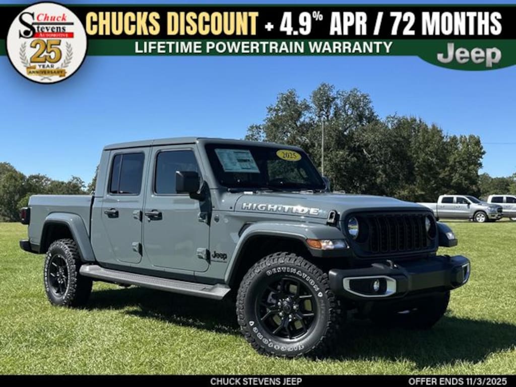 New 2025 Jeep Gladiator High Tide Pickup