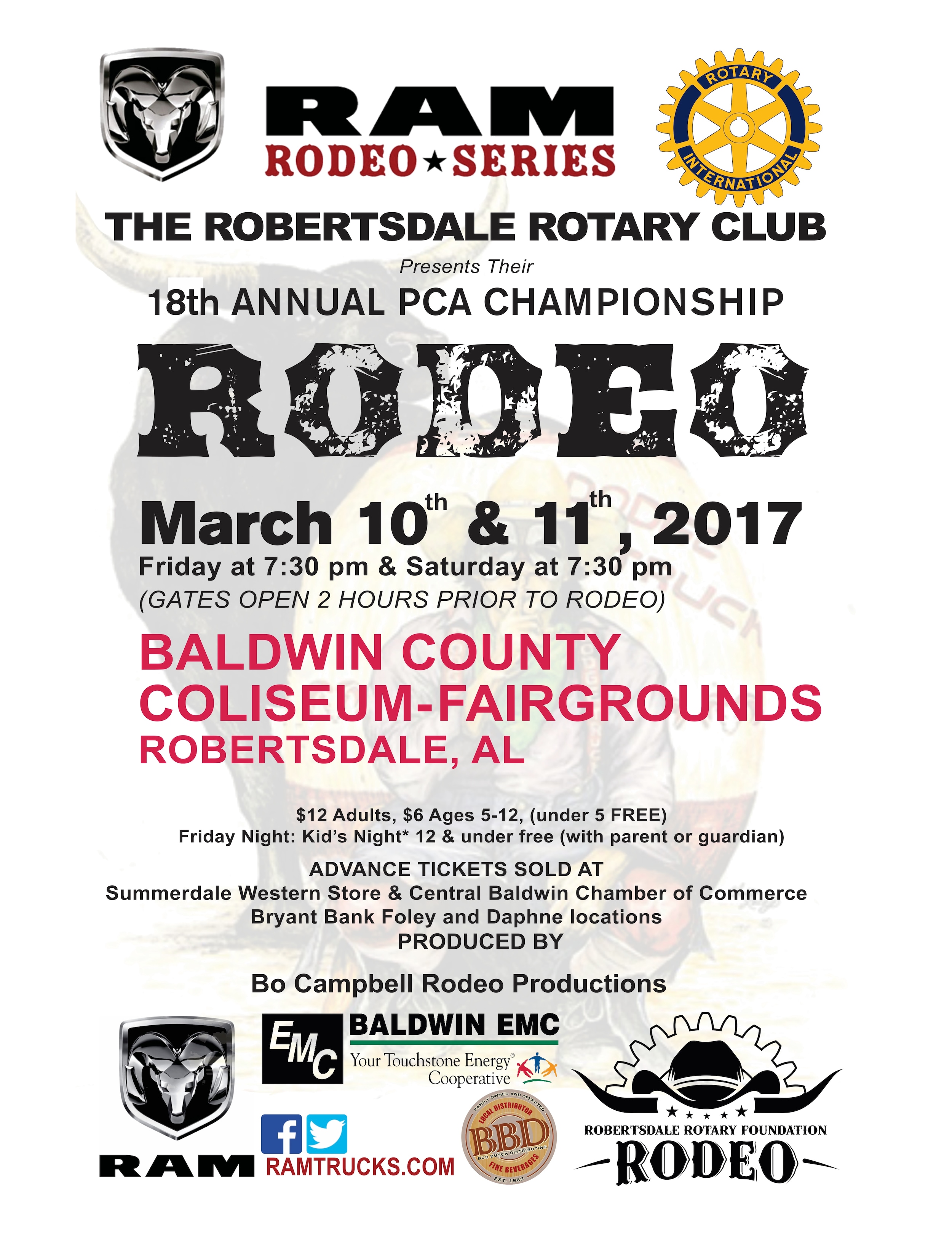 Ram Rodeo Series in Robertsdale Chuck Stevens Dodge Chrysler Jeep Ram