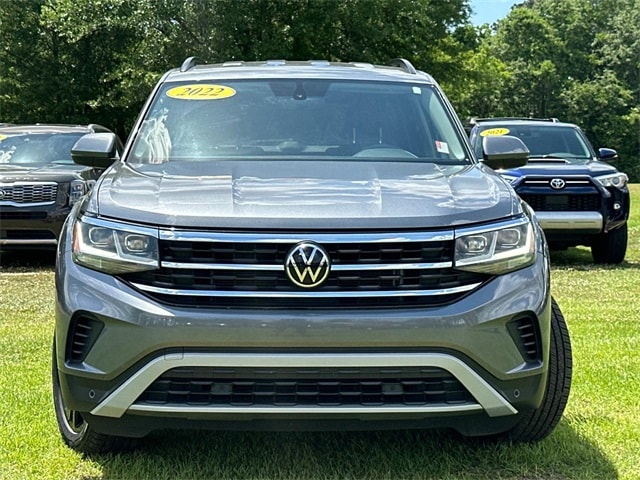 Used 2022 Volkswagen Atlas SE w/Tech with VIN 1V2WP2CAXNC500659 for sale in Bay Minette, AL