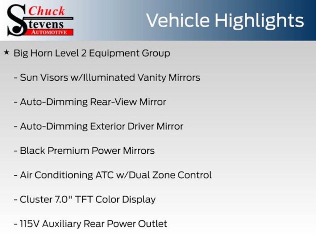 New 2025 Ram 1500 Big Horn/Lone Star Pickup