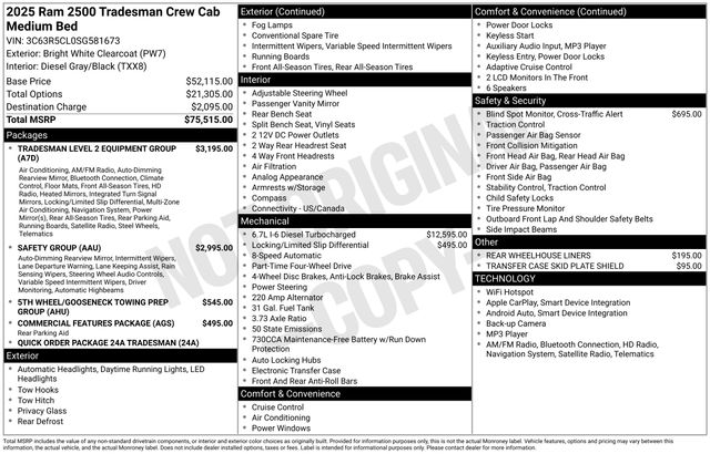 2025 RAM 2500 Tradesman - Photo 38