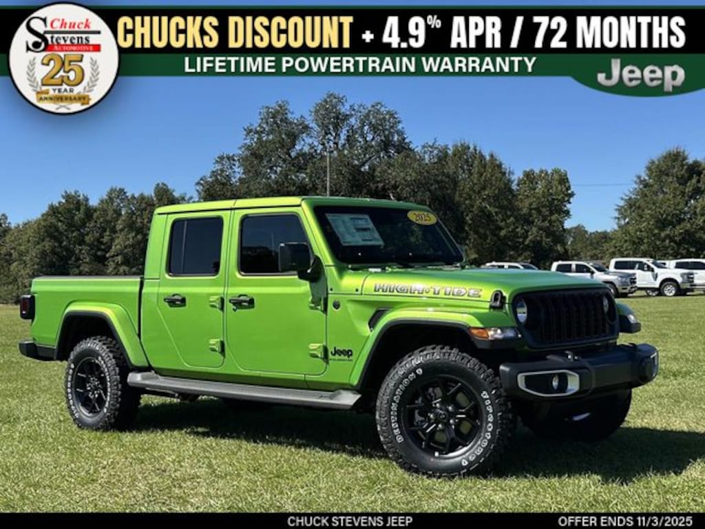 New 2025 Jeep Gladiator High Tide Pickup