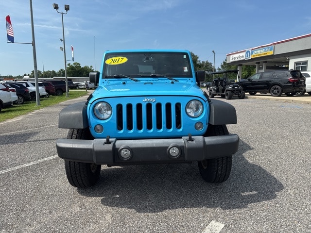 Used 2017 Jeep Wrangler Sport S with VIN 1C4AJWAGXHL593957 for sale in Bay Minette, AL