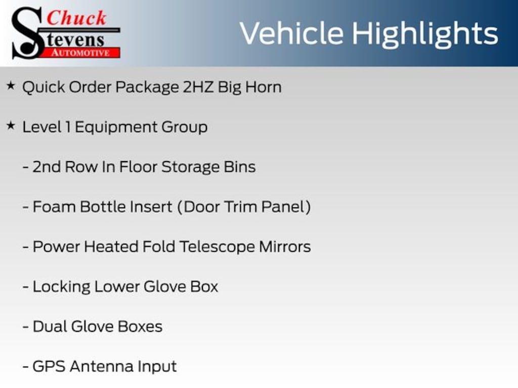 Used 2024 Ram 2500 Big Horn Truck