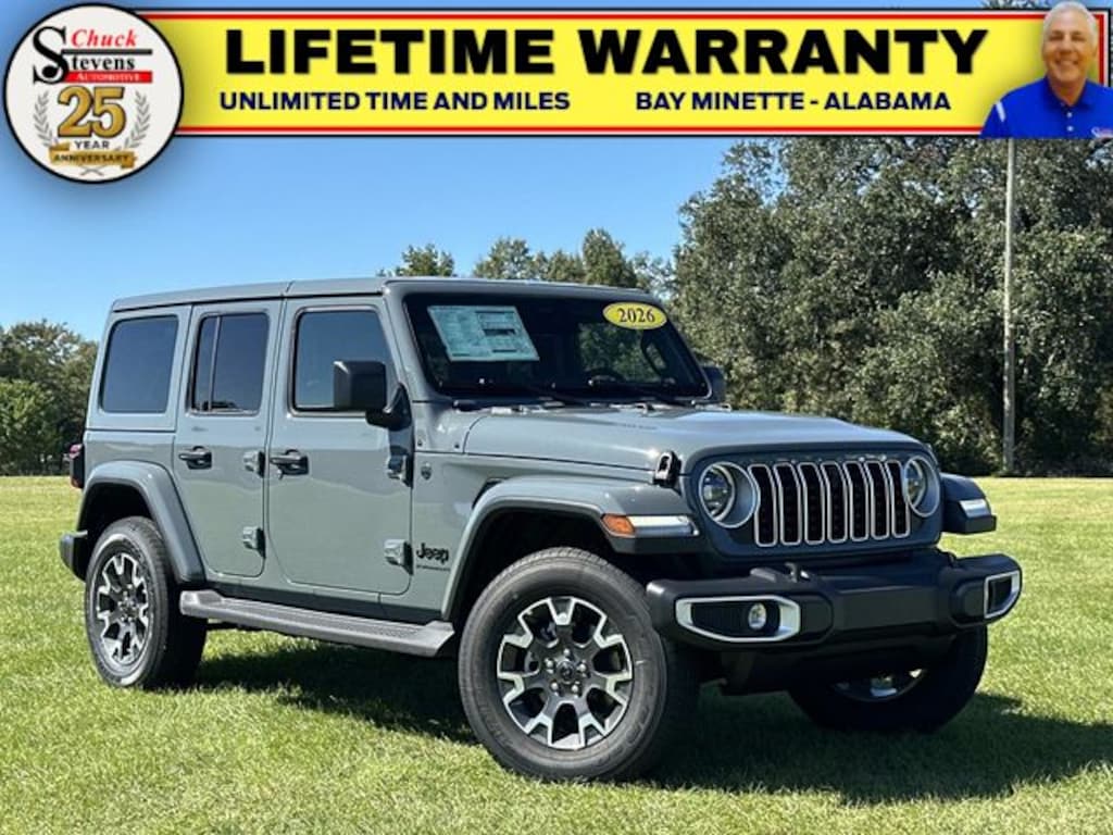 New 2026 Jeep Wrangler Sahara Sport Utility