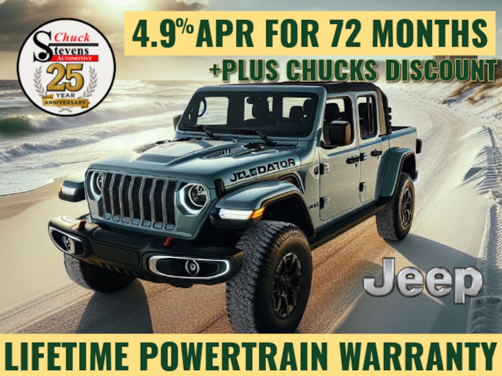 New 2025 Jeep Gladiator Willys Pickup